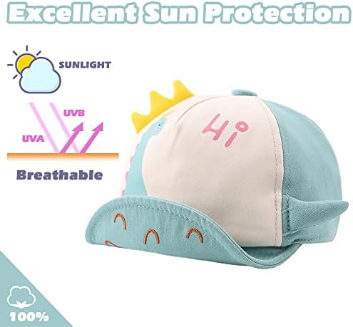 JANGANNSA Baby Duck Cap Infant Kids Sun Hat Bear Cute Cartoon Caps Spring Summer - Image 3