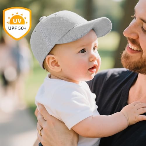 Durio Baby Baseball Cap UPF 50+ Infant Sun Hat Elastic Back 0-12 Months - Image 6