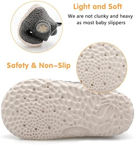 FEETCITY Baby Booties Girls Boys Infant Slippers First Walkers Shoes Warm Socks - Image 6