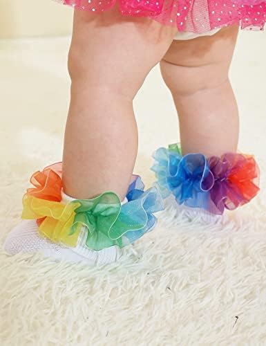 PrinceSasa Little Baby Girl Princess Lace Ruffles Socks Set - Image 3