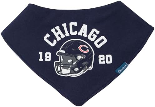 Gerber Baby Nfl Team Bandana Bibs and Burp Cloth Set - Image 3