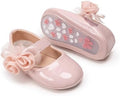 Meckior Infant Baby Girls Soft Sole Bowknot Princess Wedding Dress Mary Jane by Meckior
