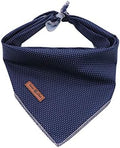 Lionet Paws Dog Bandana for Small Medium Large Dogs, Cat Kerchief Blue DOIT by lionetpaws