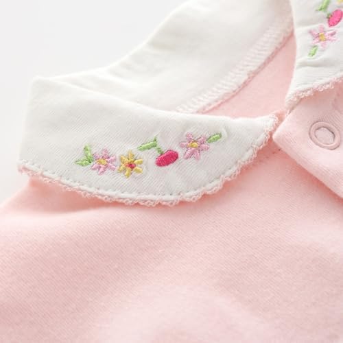 Infant Baby Girl Long Sleeve Romper Cotton Cute Style Newborn Toddler Jumpsuit - Image 5