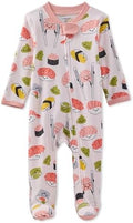 Butterblu Scout Sleep & Play 100% Organic Cotton Footed Zip Front PJs | GOTS by Butterblu