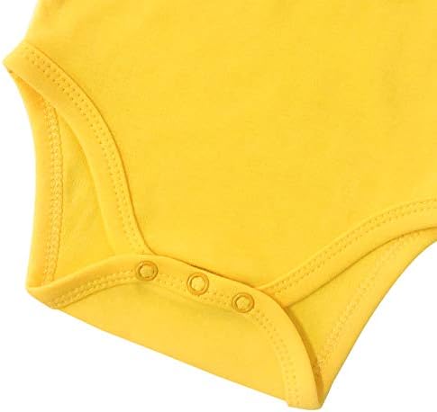 ROMPERINBOX Unisex Baby Onsies Solid Baby Bodysuit Romper Blank - Image 5