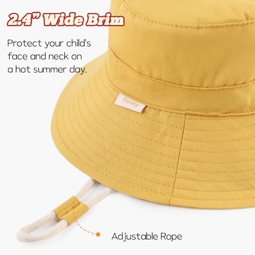 Bamery Baby Toddler Girls Bucket Hat Newborn Sun Hats - Image 3