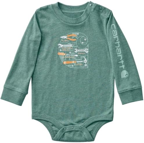 Carhartt Kid's CA6861 Long-Sleeve Tool C Bodysuit by Carhartt