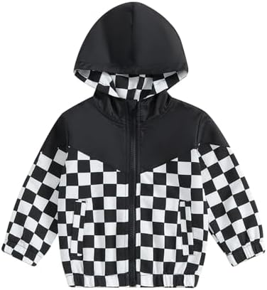 MERSARIPHY Toddler Boy Hoodies Jacket Baby Boy Lightweight Zip Up Coat by MERSARIPHY