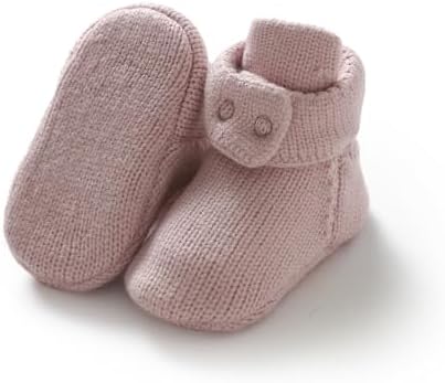 Avibae Baby Booties, Warm Infant Girl Boy Socks Bootie, Newborn Knit Shoes - Image 2