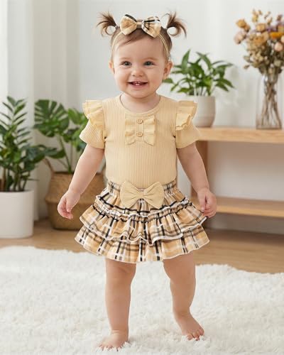 HONGTEYA Baby Girl Clothes Set Newborn Infant Summer Outfits - Image 4