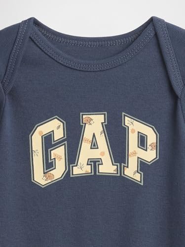 GAP Baby Long Sleeve Logo Bodysuit - Image 3