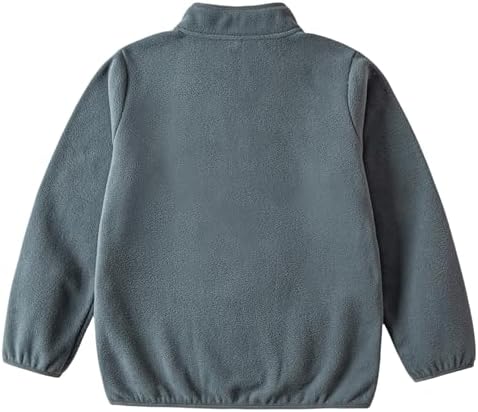 Toddler Boys Girls Fleece Jacket Lightweight Fall Spring 2-12 Years - Image 2