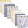 Cotton Flannel Receiving Blankets Baby 8 Pcs, Baby Swaddle Blankets, Infant by Unknown