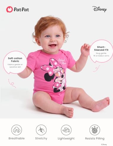 Disney Stitch Princess Marvel Spiderman Mickey and Friends Baby Girls Clothes - Image 5