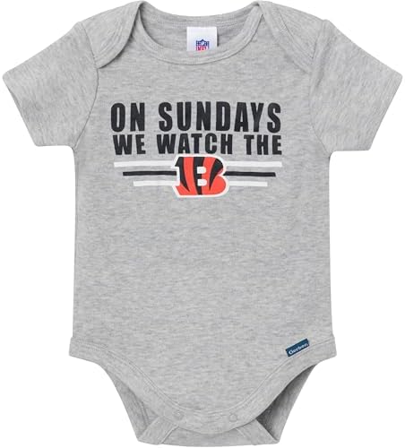 Gerber NFL Baby Boys 3-Pack Onesie Bodysuit - Image 4