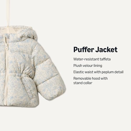 Amazon Essentials Baby-Girls Water-Repellent Hooded Puffer Jacket - Image 2