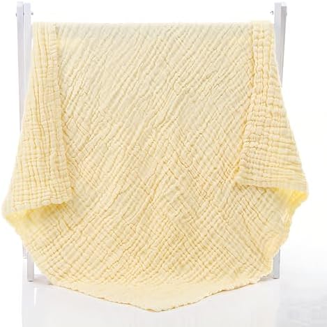 Aablexema Muslin Baby Blanket 6-Layer 43"x43" - Image 3