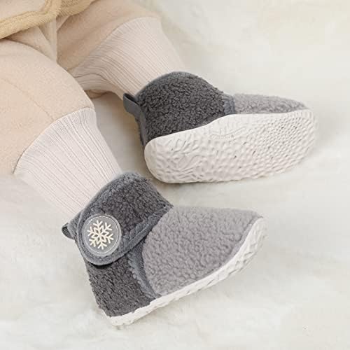 FEETCITY Baby Booties Girls Boys Infant Slippers First Walkers Shoes Warm Socks - Image 3
