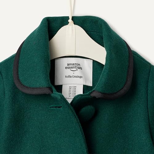 Amazon Essentials x Sofia Grainge Toddler and Baby Girls' Wool Blend A-Line - Image 4