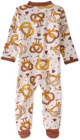 Butterblu Scout Sleep & Play 100% Organic Cotton Footed Zip Front PJs | GOTS - Image 3