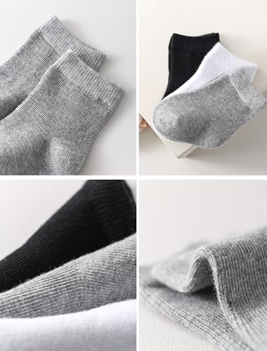 Baby Crew Socks Baby Newborn Socks 12-Pack Baby Sock 0-3/3-6 Months Infant - Image 5