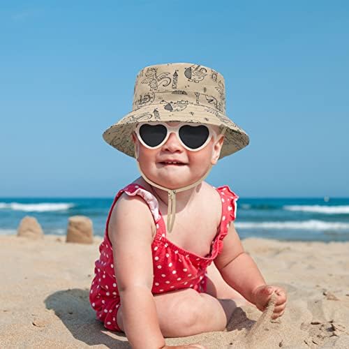 Baby Sun Hat Baby Boy Hats Toddler Hat UPF 50+ Bucket Hat - Image 4