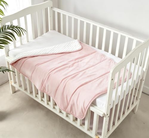 CREVENT Minky Baby Quilt Blanket by CREVENT