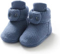 Avibae Baby Booties, Warm Infant Girl Boy Socks Bootie, Newborn Knit Shoes by B