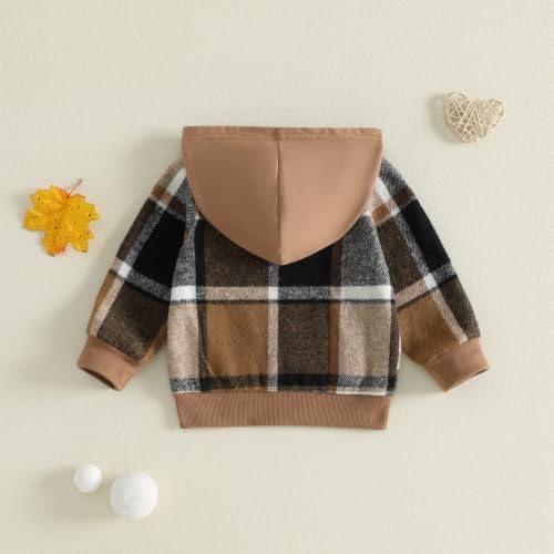 MERSARIPHY Toddler Boy Hoodies Jacket Baby Boy Lightweight Zip Up Coat - Image 5