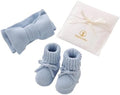 Hadetoto Baby Headband and Booties Set, 100% Organic Cotton by Hadetoto