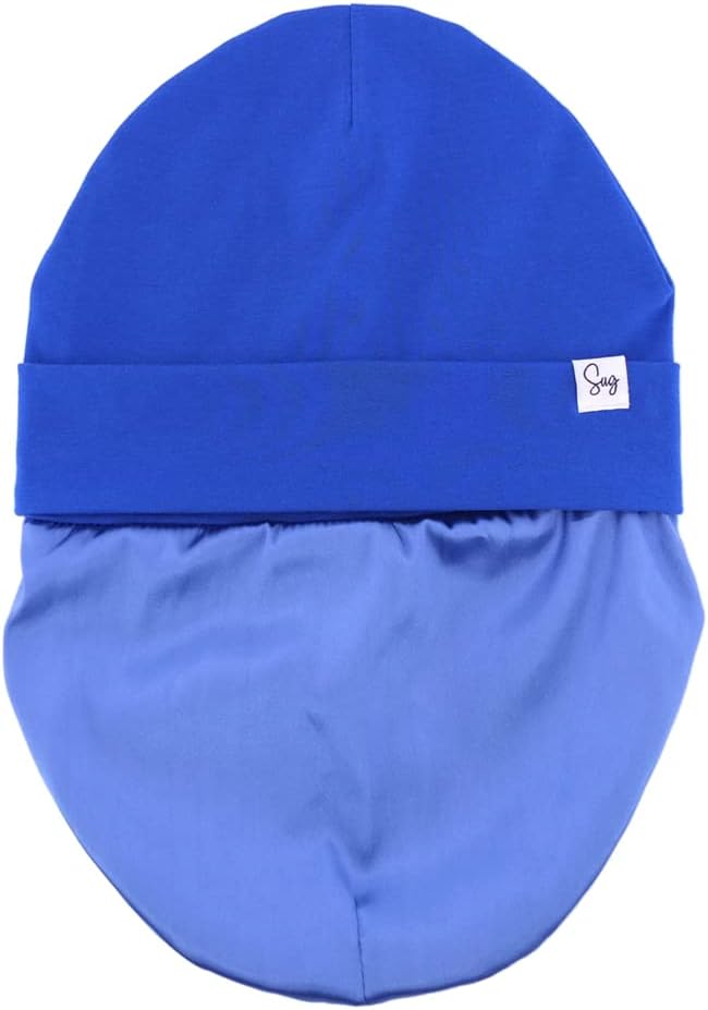 Jersey Beanie Hat for Newborn Baby Boys Girls Silky Satin Lined Hats Bonnet - Image 4