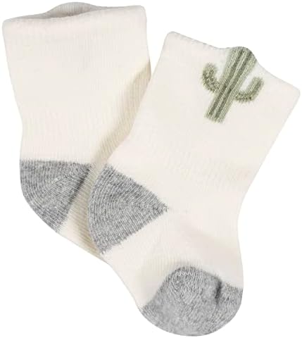 Gerber baby-girls 8-pair Wiggle Proof SockCasual Sock - Image 5