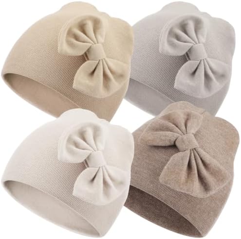 Cuffbow 4 Pcs Preemie Hats Baby Cap by Cuffbow