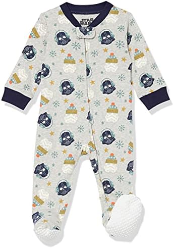 Amazon Essentials Disney | Marvel | Star Wars Unisex Babies' Snug-Fit Cotton by AmazonEssentials