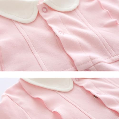 Infant Baby Girl Long Sleeve Romper Cotton Cute Style Newborn Toddler Jumpsuit - Image 5