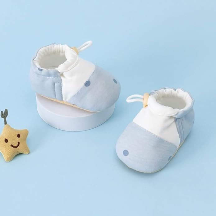 Baby Booties Toddler Cozy First Walking Boots Stay-on Soft Cozy Cotton Non-Slip - Image 7