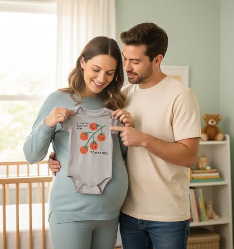 hrcfbk Infant Baby Boys Girls Bodysuit Newborn Short Sleeve Funny Letters Print - Image 2