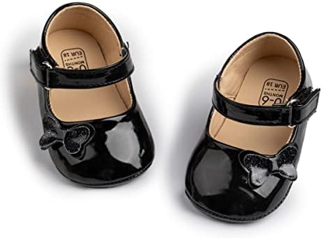 Meckior Infant Baby Girls Soft Sole Bowknot Princess Wedding Dress Mary Jane by Meckior
