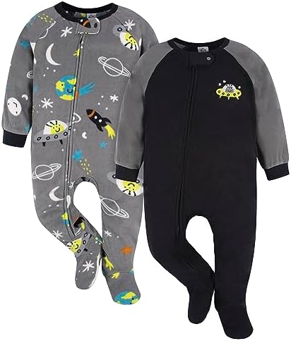 Gerber Baby Boys’ 2-Pack Sleep ‘N Play Pajamas - Image 2