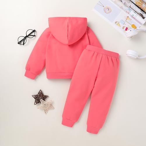 Happy Town Baby Fall Outfits for Girl Boy Long Sleeve Hoodie Top and Long - Image 3