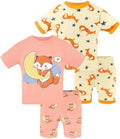 DAUGHTER QUEEN Girls Summer Pajamas Set 4 Pieces 100% Cotton Sleepwear Size 18 by DAUGHTERQUEEN