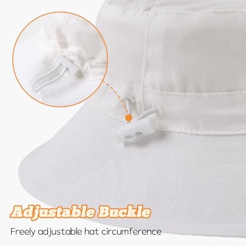 Bamery Baby Toddler Girls Bucket Hat Newborn Sun Hats - Image 4