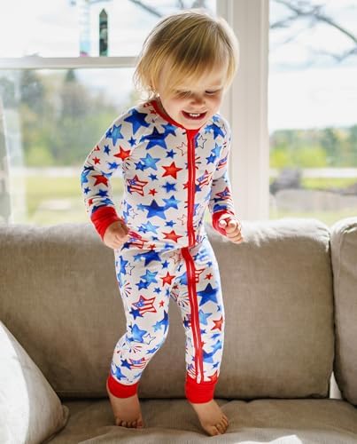 babee Reshinee Bamboo Viscose Baby Footie Pajama, Zipper Sleeper Boys Girls - Image 2