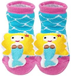 Bowbear Adorable Baby 6 Pair Non-Skid Bootie Socks - Image 4