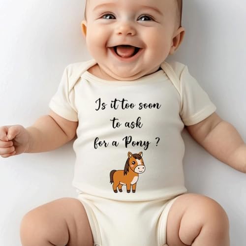 hrcfbk Infant Baby Boys Girls Bodysuit Newborn Short Sleeve Funny Letters Print - Image 6