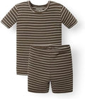 AVAUMA Stripe Pattern Baby Boys Girls Pajama Set Kids Toddler Snug fit Ribbed by AVAUMA