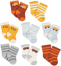 Gerber baby-girls 8-pair Wiggle Proof SockCasual Sock by Gerber