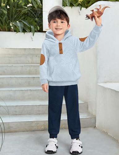 Oranchids Toddler Baby Boy Clothes Long Sleeve Hoodie Sweatshirt Tops and Pants - Image 4