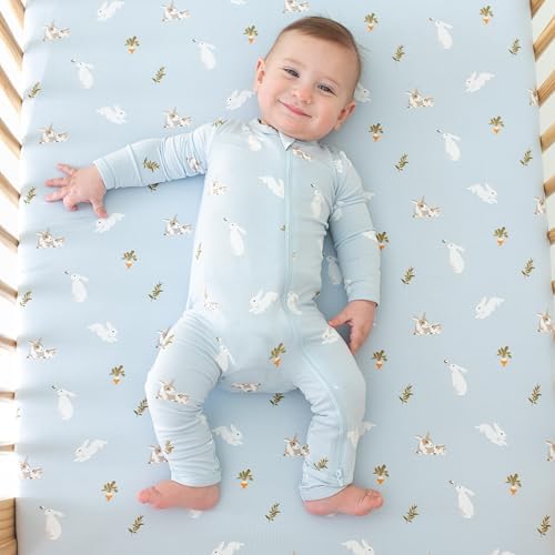 KYTE BABY Soft Bamboo from Rayon Long Sleeve Unisex Bodysuit, 0-24 Months - Image 2